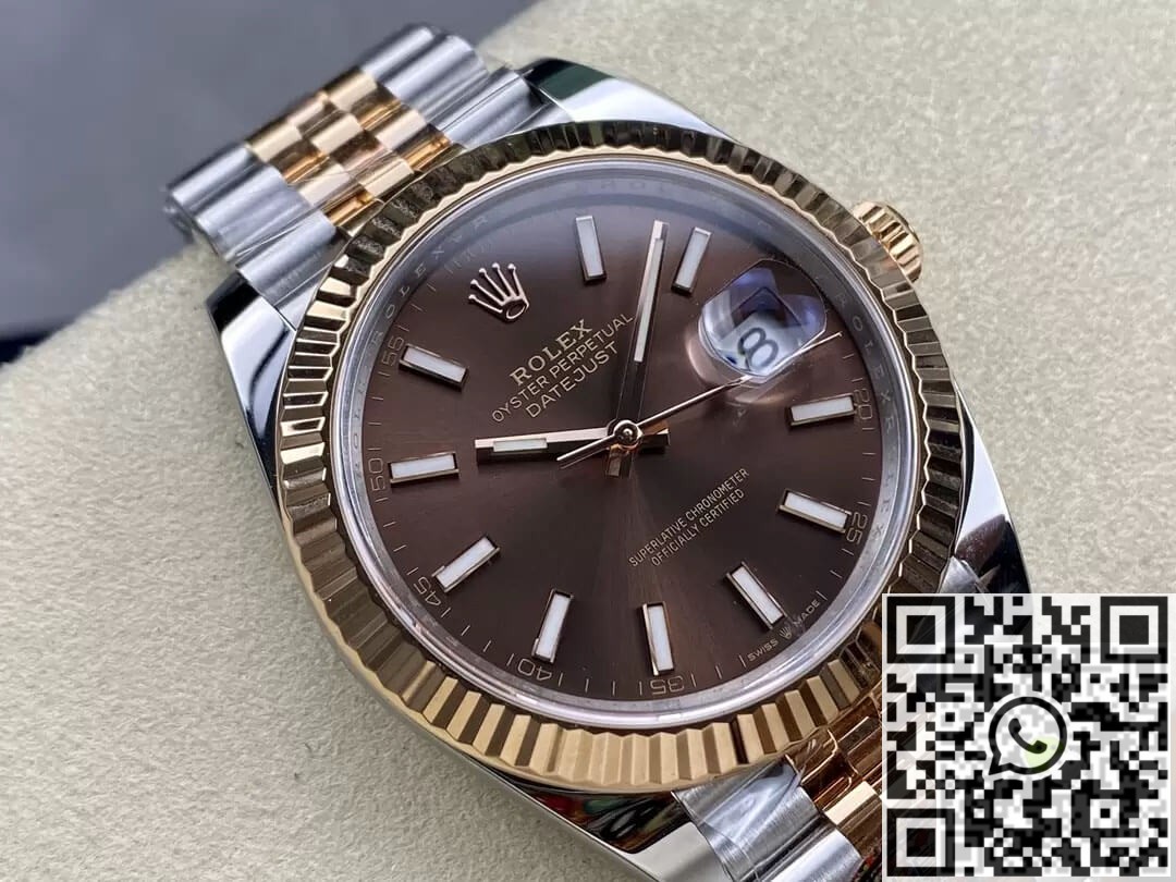 Clean Factory Rolex Datejust M126331-0002 Rose Gold Replica