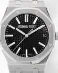 ZF Royal Oak Watch AP 15510ST.OO.1320ST.07 Black Dial