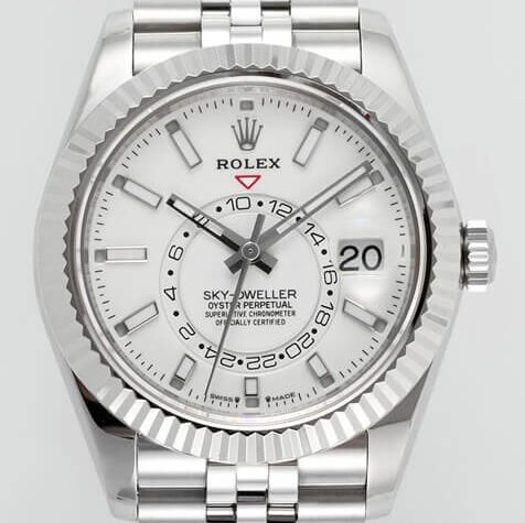 Rolex Sky Dweller watch ZF Factory M336934-0004 White Dial