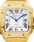 Cartier Watch Replica BV Factory De Santos WJSA0010 Gold