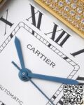 Cartier Watch Replica BV Factory De Santos WJSA0010 Gold