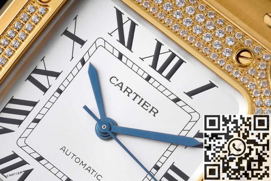 Cartier Watch Replica BV Factory De Santos WJSA0010 Gold