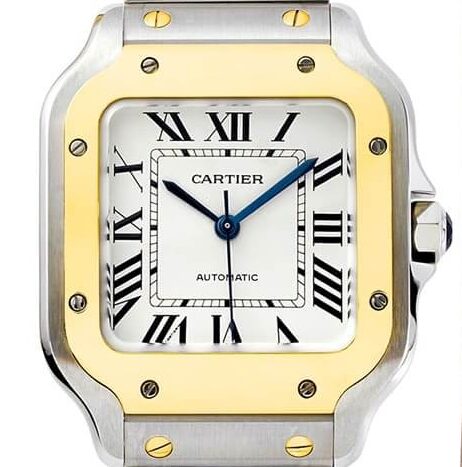 Replica Cartier BV Factory De Santos W2SA0016 Silver Watch