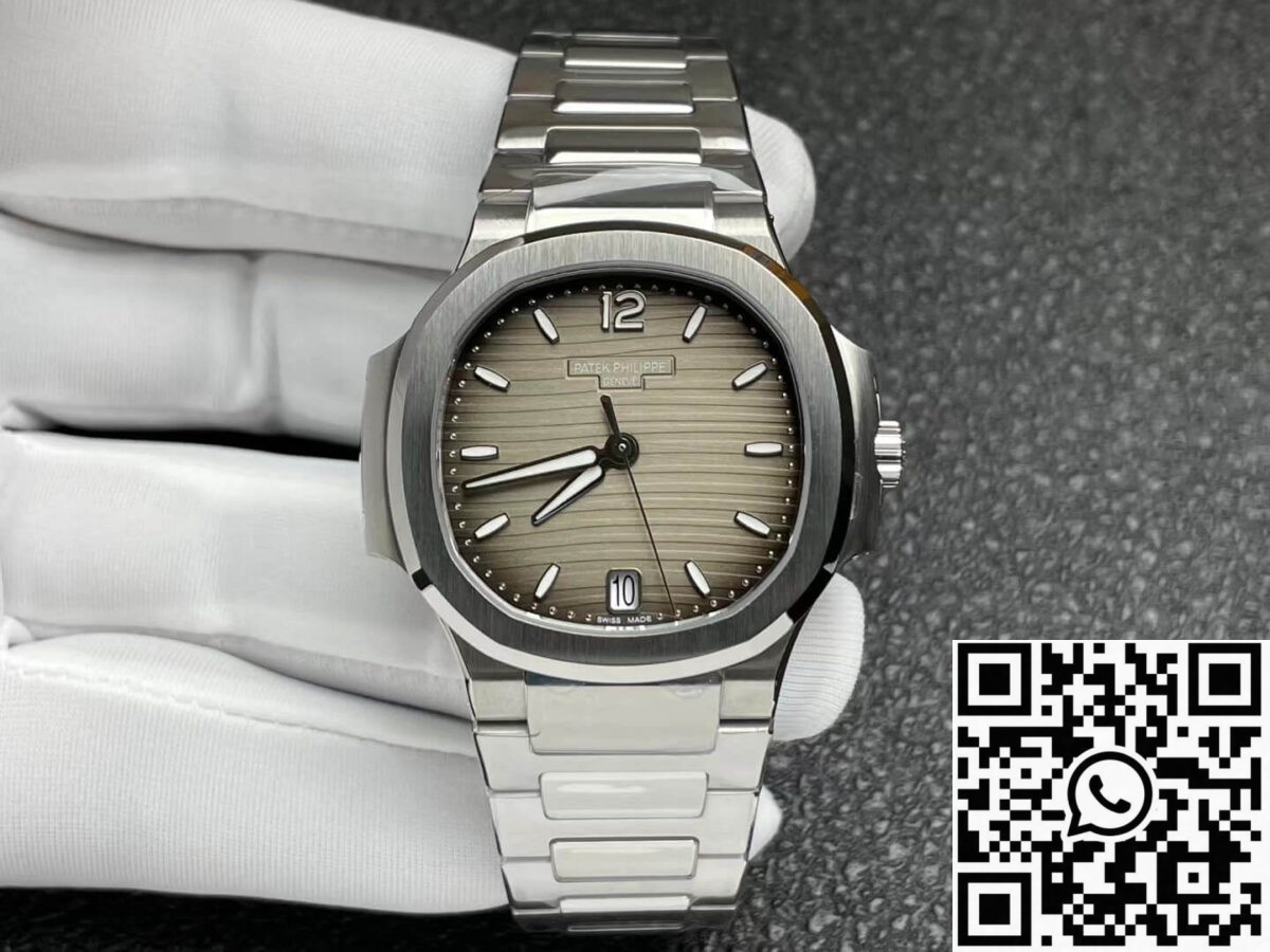 Replica Patek Philippe 3K Nautilus 7118/1A-011 Smoke Gray Dial