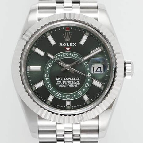 Rolex Replica Mint Green ZF Sky Dweller M336934-0002 Dial