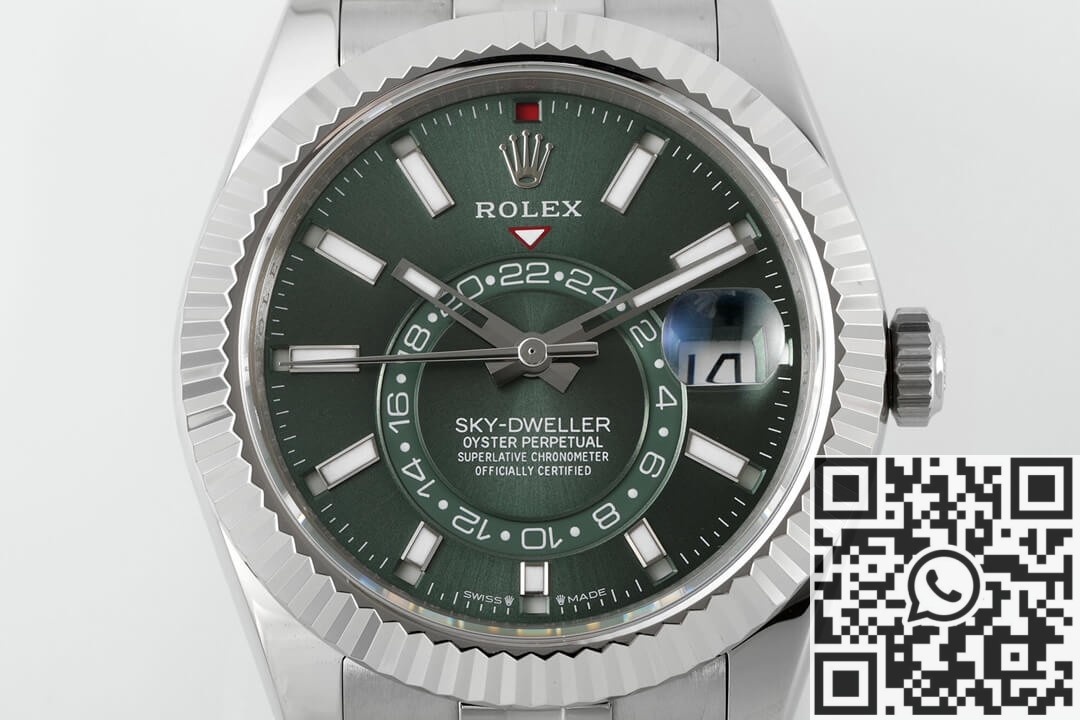 Rolex Replica Mint Green ZF Sky Dweller M336934-0002 Dial