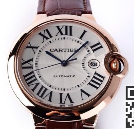 Cartier Replica Watch AF Ballon Bleu De WGBB0017 Silver Dial