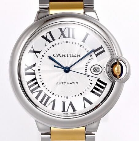 AF Cartier Replica Ballon Bleu De W2BB0031 Silver Dial