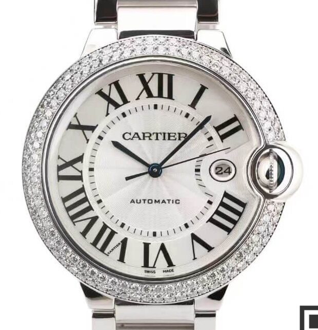 Cartier Replica AF Ballon Bleu WE9009Z3 Silver Dial Size 42mm