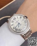 Cartier Replica AF Ballon Bleu WE9009Z3 Silver Dial Size 42mm