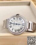 Cartier Replica AF Ballon Bleu WE9009Z3 Silver Dial Size 42mm