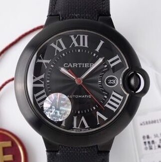 Replica Cartier Ballon Bleu AF WSBB0015 Black Dial Size 42mm