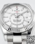 ZF Rolex Replica watch Sky Dweller M326934-0001 White Dial