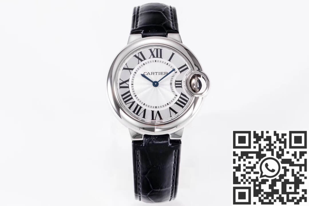 AF Ballon Bleu Guartz De Cartier WSBB0034 Size 33