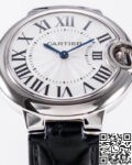 AF Ballon Bleu Guartz De Cartier WSBB0034 Size 33