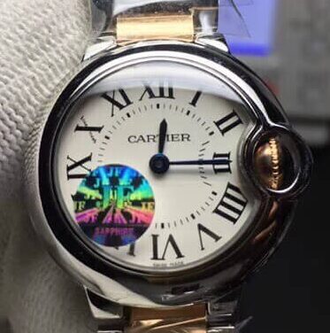 AF Factory Cartier Quartz Ballon Bleu De W69007Z3 Size 28