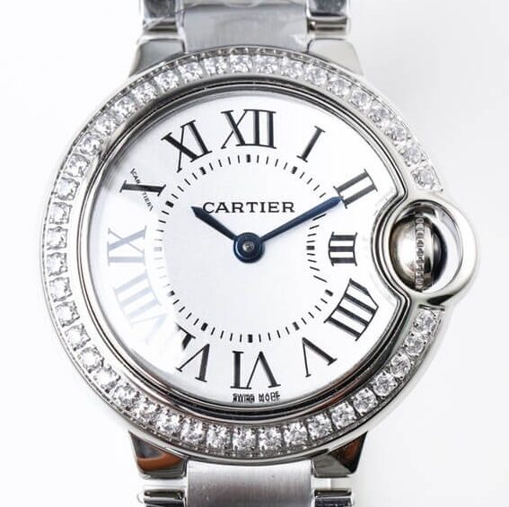 Replica Cartier Quartz Watch AF Ballon Bleu W4BB0015 Size 28