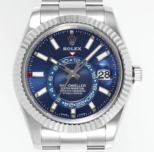 Rolex Replica Dark Blue ZF Sky Dweller M326934-0003 Dial