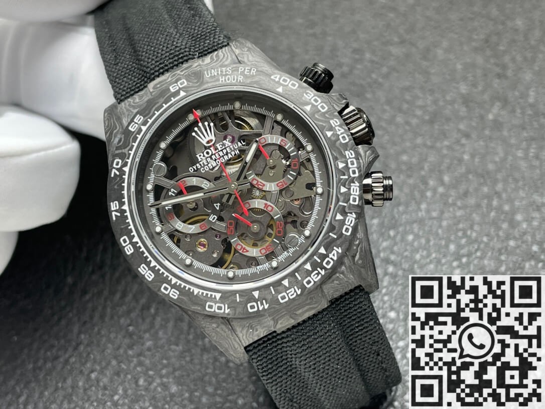 DIW Custom Rolex Daytona Carbon Fiber Case 4130