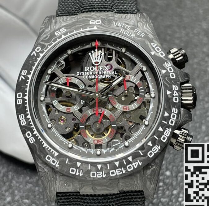 DIW Custom Rolex Daytona Carbon Fiber Case 4130