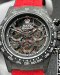 Custom Rolex Daytona DIW Carbon Fiber Case Red