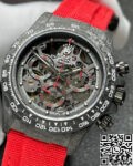 Custom Rolex Daytona DIW Carbon Fiber Case Red