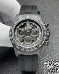 DIW Rolex Replica Custom Daytona Carbon Fiber Case Black