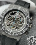 DIW Rolex Replica Custom Daytona Carbon Fiber Case Black