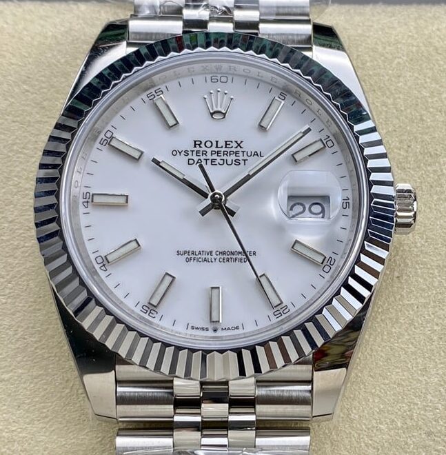 Rolex Replica ARF Factory Datejust M126334-0010 White Watch