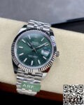 Replica Rolexes ARF Factory Datejust M126334-0028 Mint Green