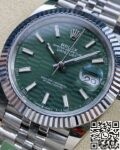 Rolex Replic ARF Factory Datejust M126334-0030 Mint Green