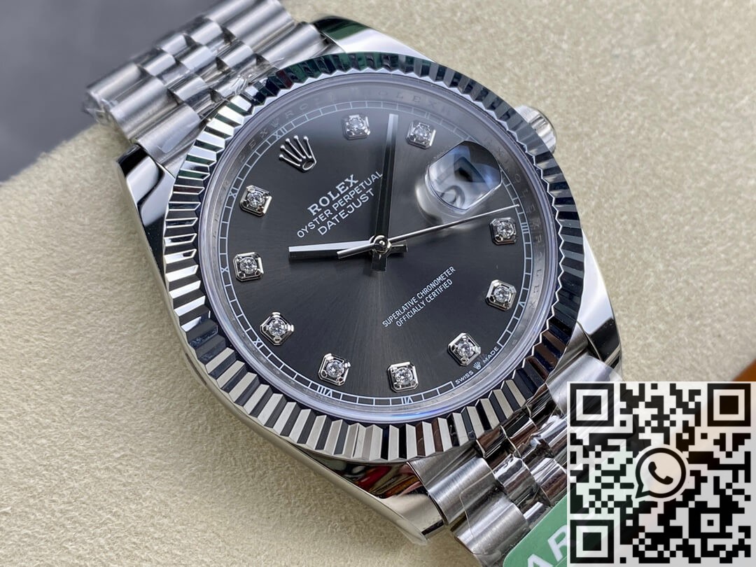 Replica Rolex Datejust ARF Factory M126334-0012 black Watch