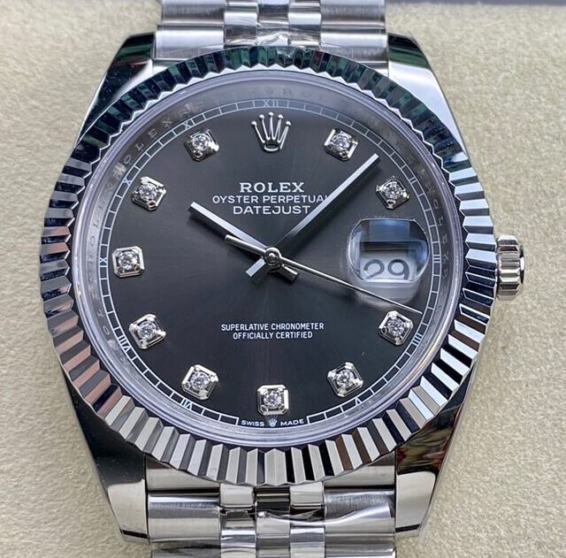 Replica Rolex Datejust ARF Factory M126334-0012 black Watch