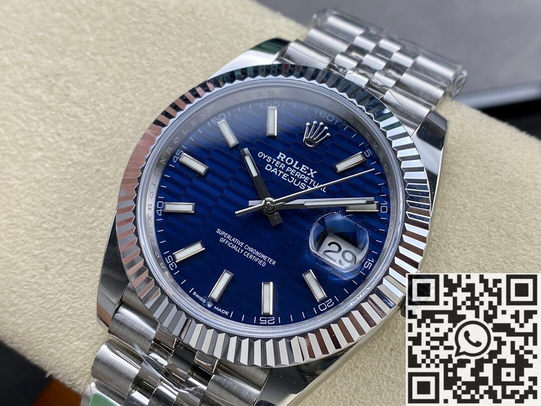 Rolex Datejust Replica ARF M126334-0032 Water ripple blue