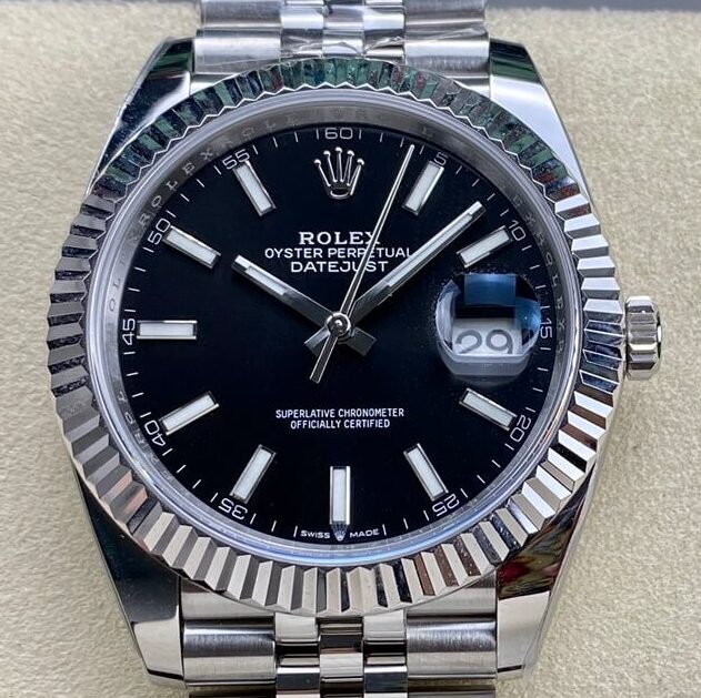 Replica Rolexs ARF Factory Datejust M126334-0018 black Watch