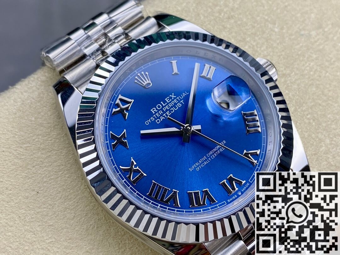 Best Replica Rolex Watch ARF Datejust M126334-0026 blue