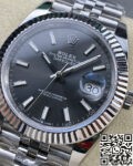 High Quality Rolex Replicas M126334-0014 Dark Rhodium White