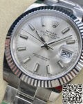 Best Rolex Fake ARF Datejust M126334-0003 silver Watch 41mm