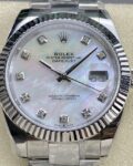 ARF Rolex Datejust Replica M126334-0019 White Watch 41mm