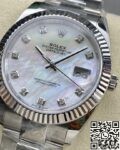 ARF Rolex Datejust Replica M126334-0019 White Watch 41mm