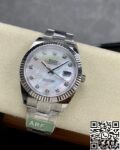 ARF Rolex Datejust Replica M126334-0019 White Watch 41mm