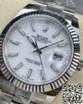 Rolex Replica White Watch ARF Datejust M126334-0009 41mm