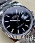 Rolex Replica Black Watch ARF Datejust M126334-0017 41mm