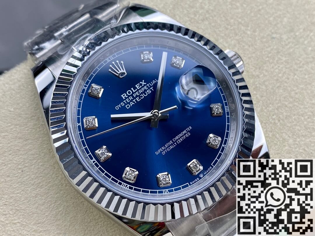 ARF Rolex Replica Datejust M126334-0015 Blue Diamond Watch