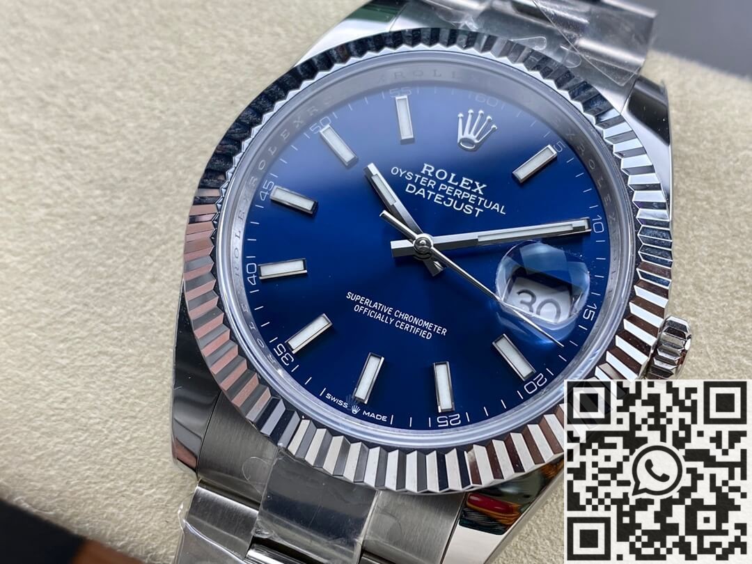 Rolex Datejust Fake Watch ARF M126334-0001 Blue Size 41mm