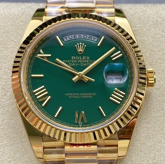 Rolex Day Date ARF M228238-0069 Gradient Green Size 40