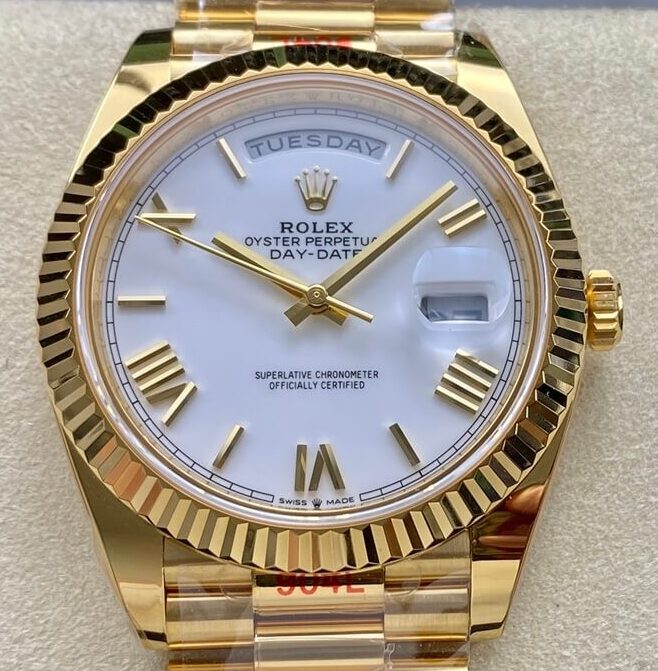 Rolex Day Date White ARF Factory M228238-0042 Size 40