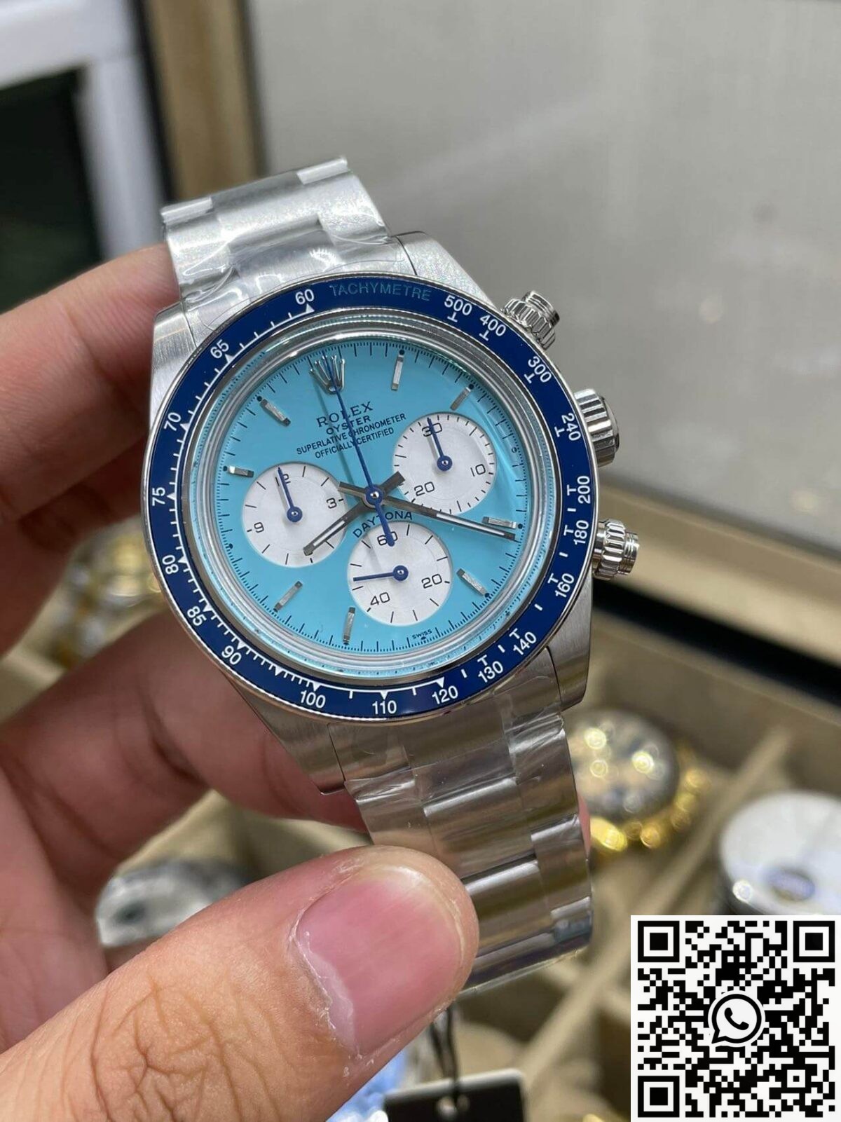 Geneva Rolex Daytona Replica Light Blue Dial : A Masterpiece of Craftsmanship