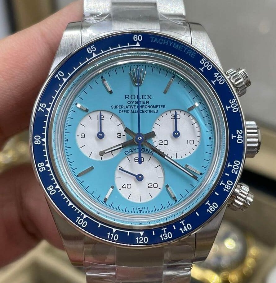 Geneva Rolex Daytona Replica Light Blue Dial : A Masterpiece of Craftsmanship