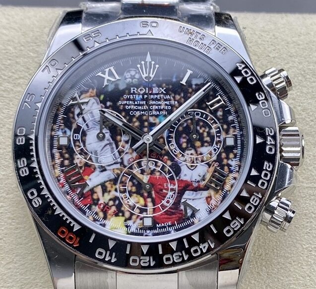 IPK Modified Customized Rolex Daytona Watches : The Cristiano Ronaldo Black Ceramics Edition